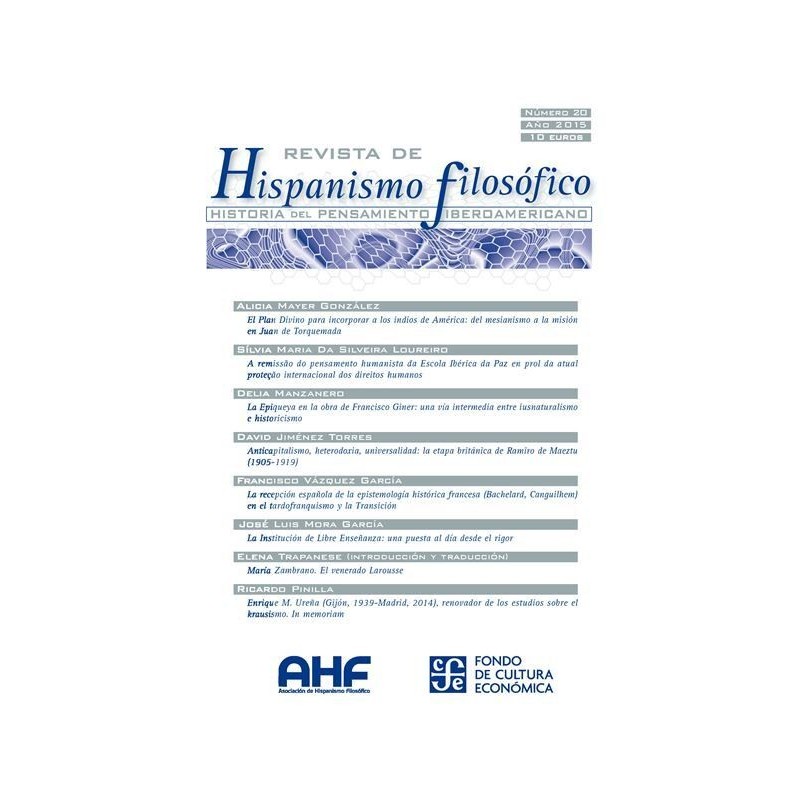 Revista de Hispanismo Filosófico nº18 